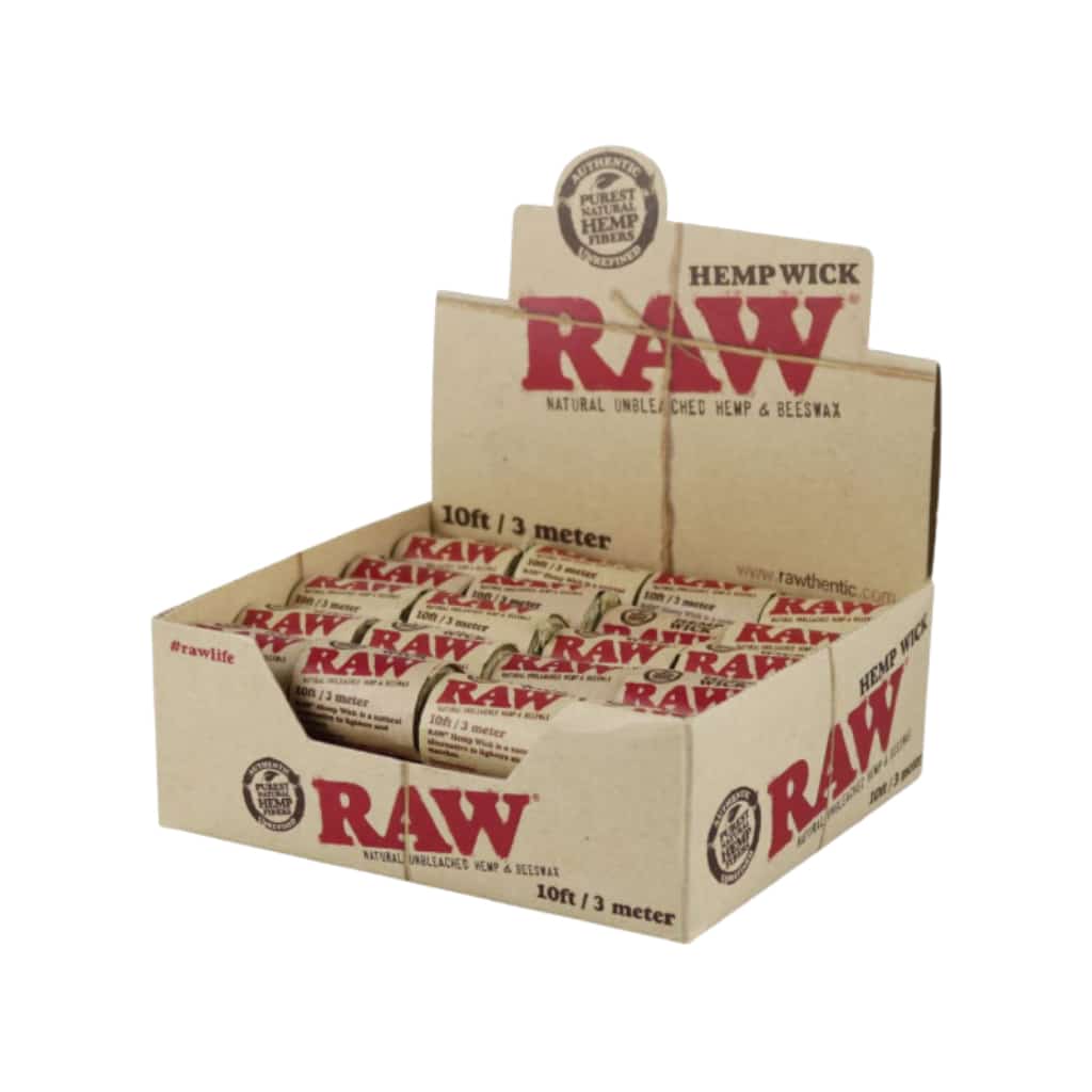 Raw Hemp Wick 10ft / 3 meter - Smoke Shop Wholesale. Done Right.