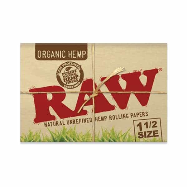 RAW Organic Hemp 1 1/2 Papers - Smoke Shop Wholesale. Done Right.