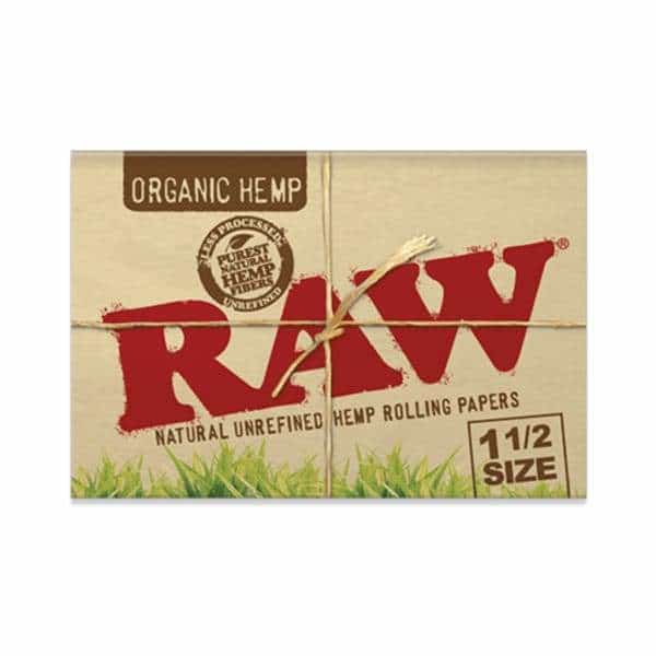 RAW Organic Hemp 1 1/2 Papers - Smoke Shop Wholesale. Done Right.