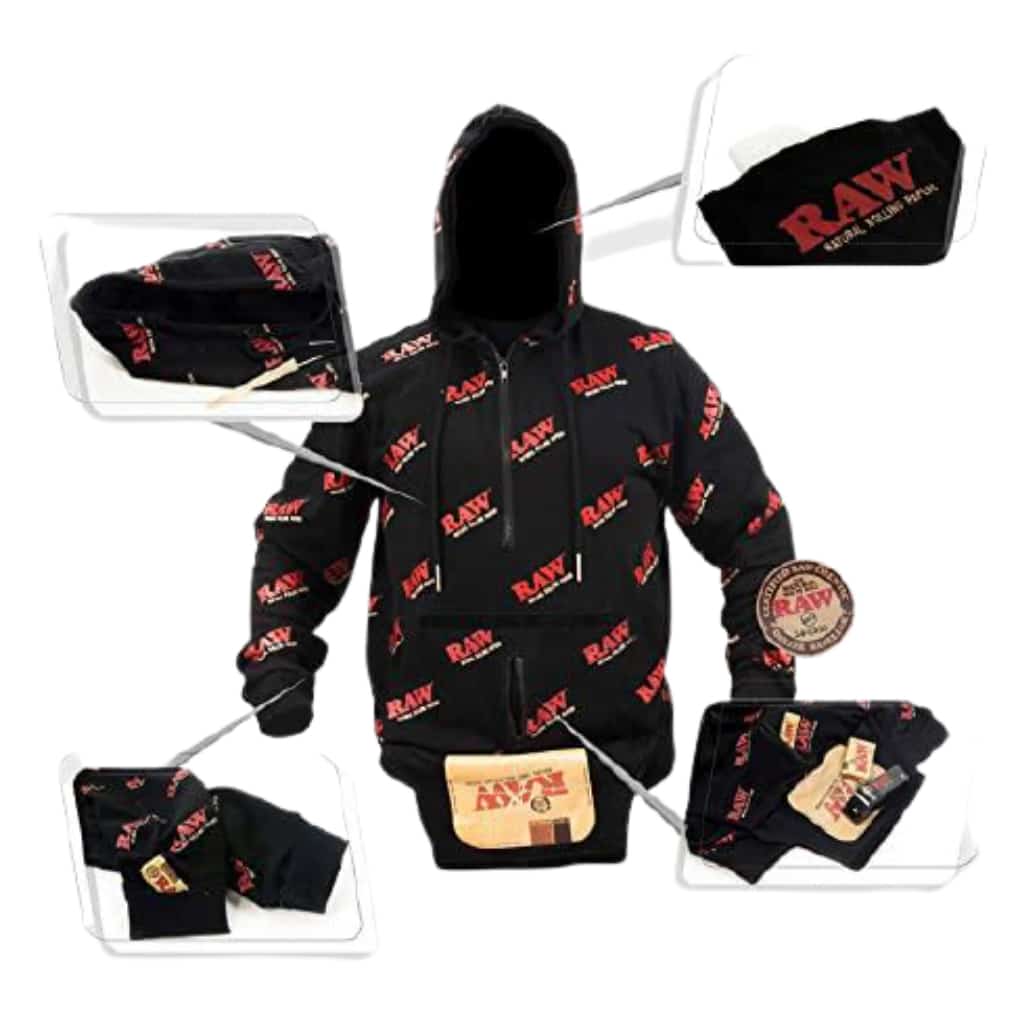 RAW Rawler Zip Hoodie - Smoke Shop Wholesale. Done Right.