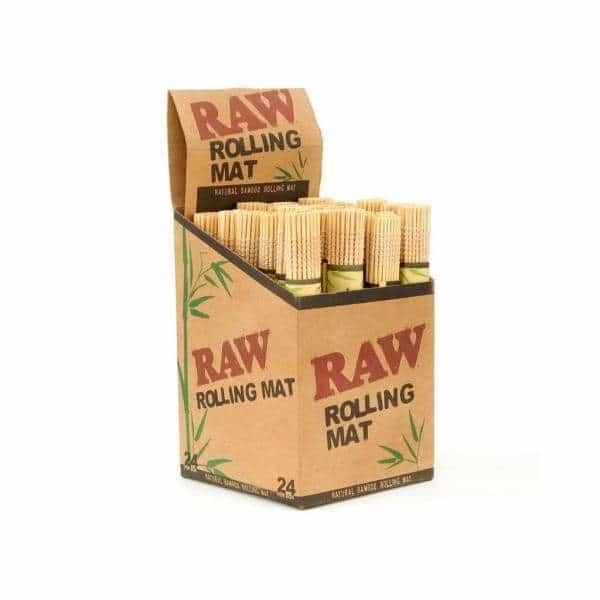 RAW Rolling Mat - 24ct Display - Smoke Shop Wholesale. Done Right.