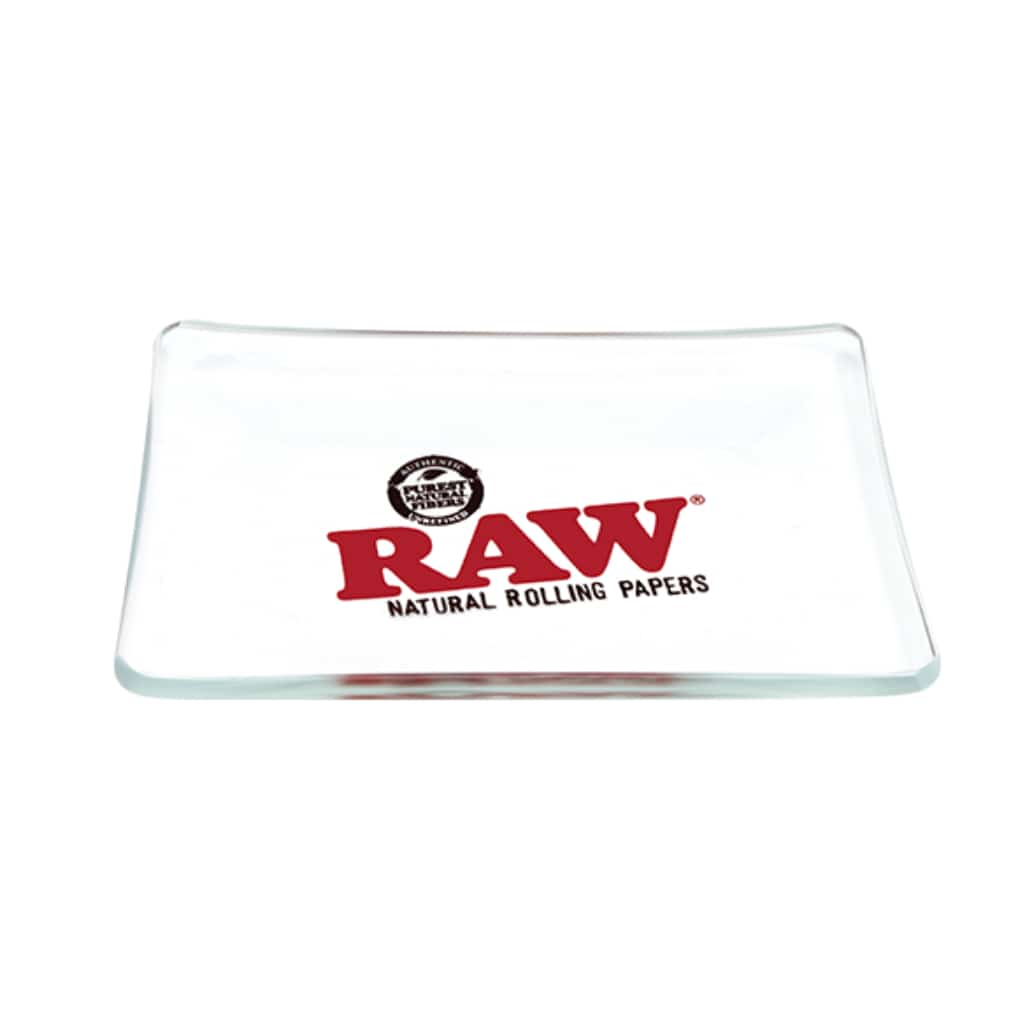 RAW Star Glass Mini Rolling Tray - Smoke Shop Wholesale. Done Right.