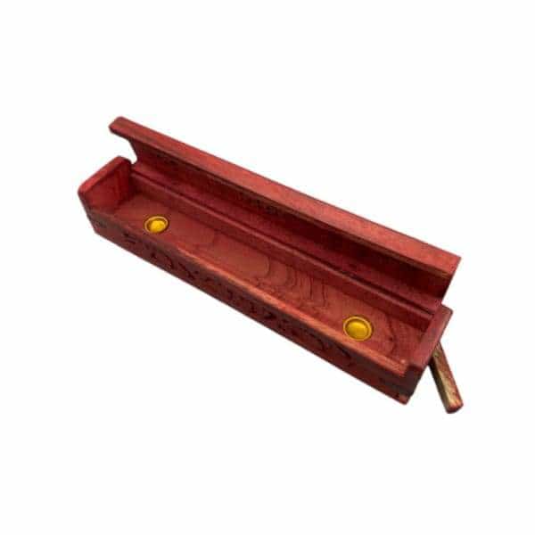 Red Coffin Box Incense Burner - Smoke Shop Wholesale. Done Right.