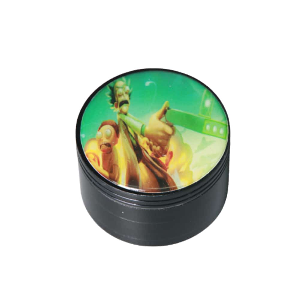 Rick & Morty 63mm 4pc Grinder - Smoke Shop Wholesale. Done Right.
