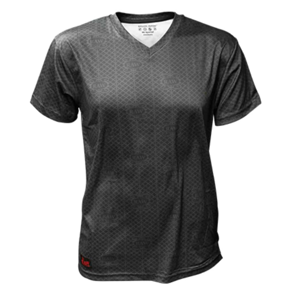 Rolling Papers & RAW Status Short Sleeve Shirt - Smoke Shop Wholesale. Done Right.