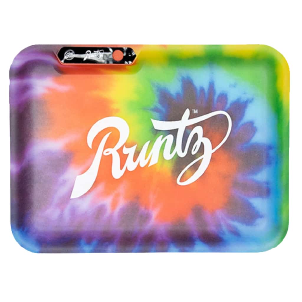 Runtz Tye-Dye LED Glow Tray **CLOSEOUT** - Smoke Shop Wholesale. Done Right.