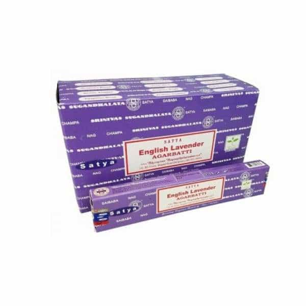 Satya 15g English Lavender Incense - Smoke Shop Wholesale. Done Right.