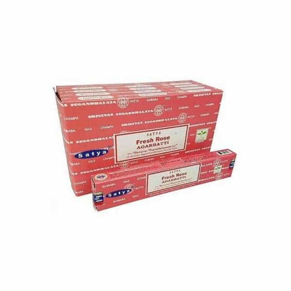 Satya 15g Fresh Rose Incense - Smoke Shop Wholesale. Done Right.