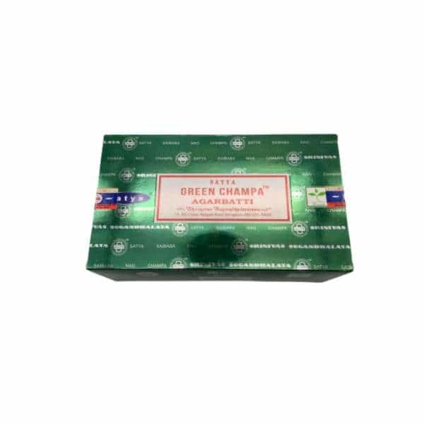 Satya 15g Green Champa Incense - Smoke Shop Wholesale. Done Right.