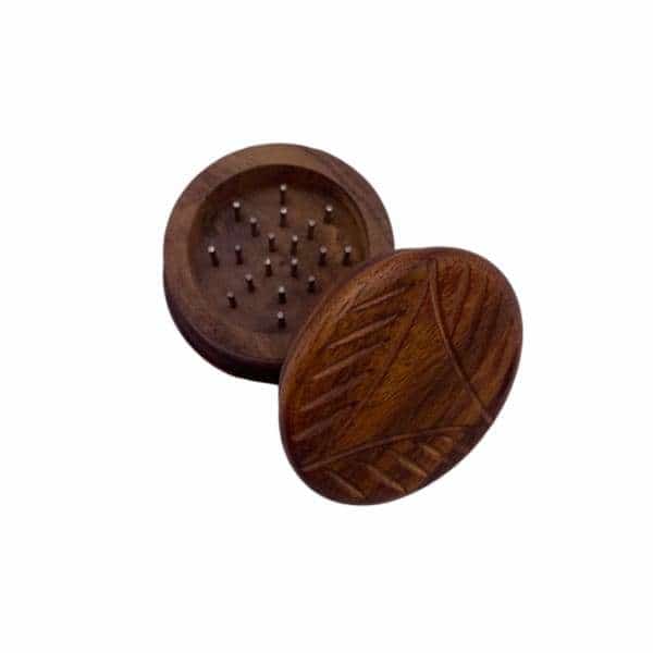 Small 2pc Wooden Grinder - Smoke Shop Wholesale. Done Right.