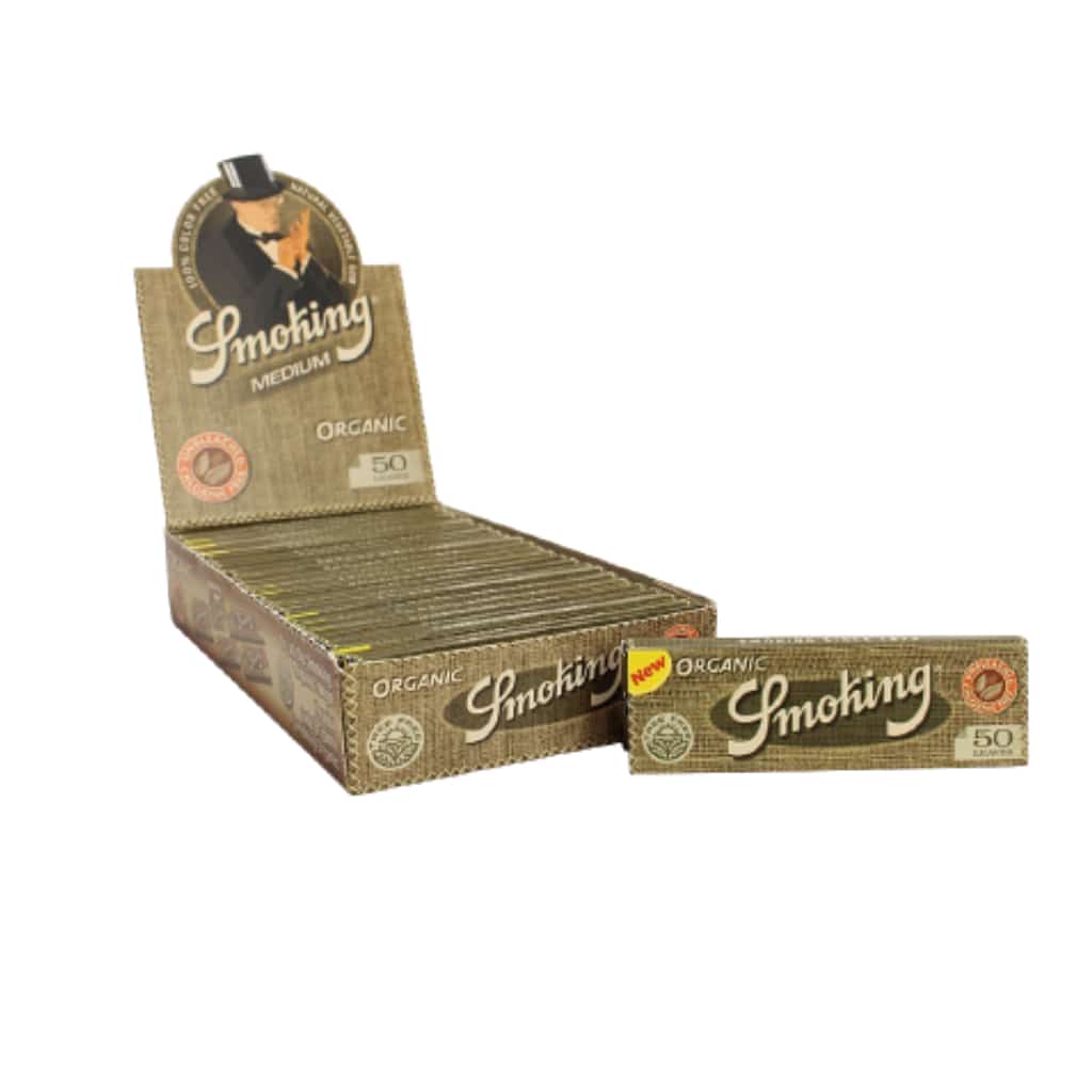 Smoking Brand 1 1/4 Organic Rolling Papers ***CLOSEOUT*** - Smoke Shop Wholesale. Done Right.