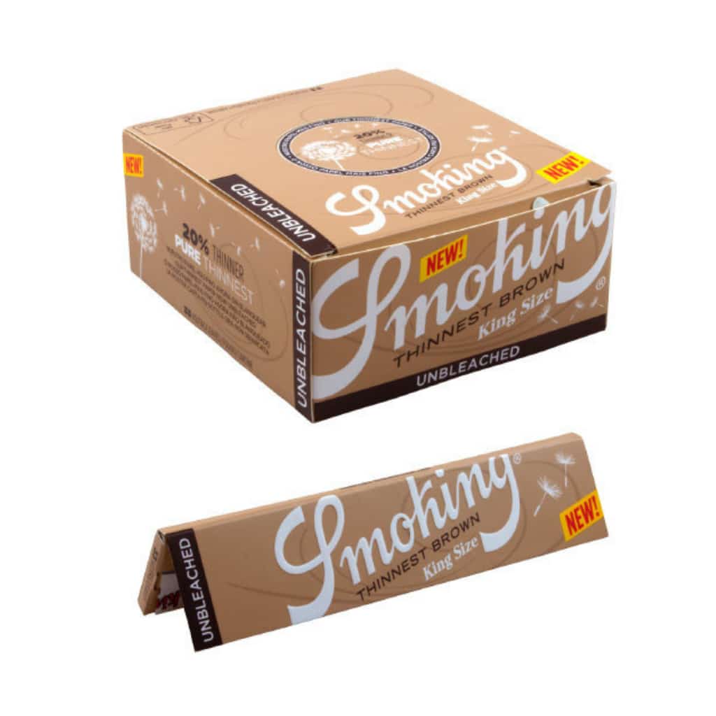 Smoking Brand King Size Thinnest Brown ***CLOSEOUT*** - Smoke Shop Wholesale. Done Right.