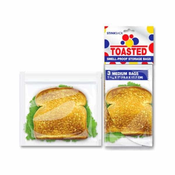 Stink Sack 7’’x7.5’’ Toasted Bags - Smoke Shop Wholesale. Done Right.