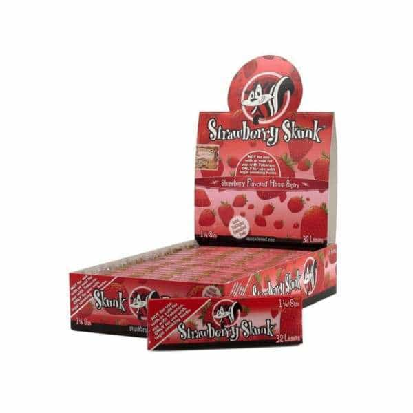 Skunkalicious Sweet Flavor Skunk Rolling Paper - 1 1/4 Size