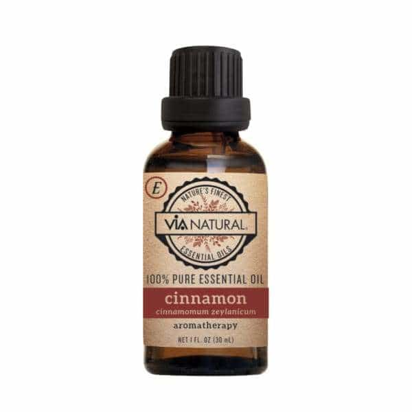 Via Natural - 100% Essential Oil - Cinnamon - Smoke Shop Wholesale. Done Right.