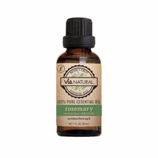 Via Natural - 100% Essential Oil - Rosemary - Smoke Shop Wholesale. Done Right.