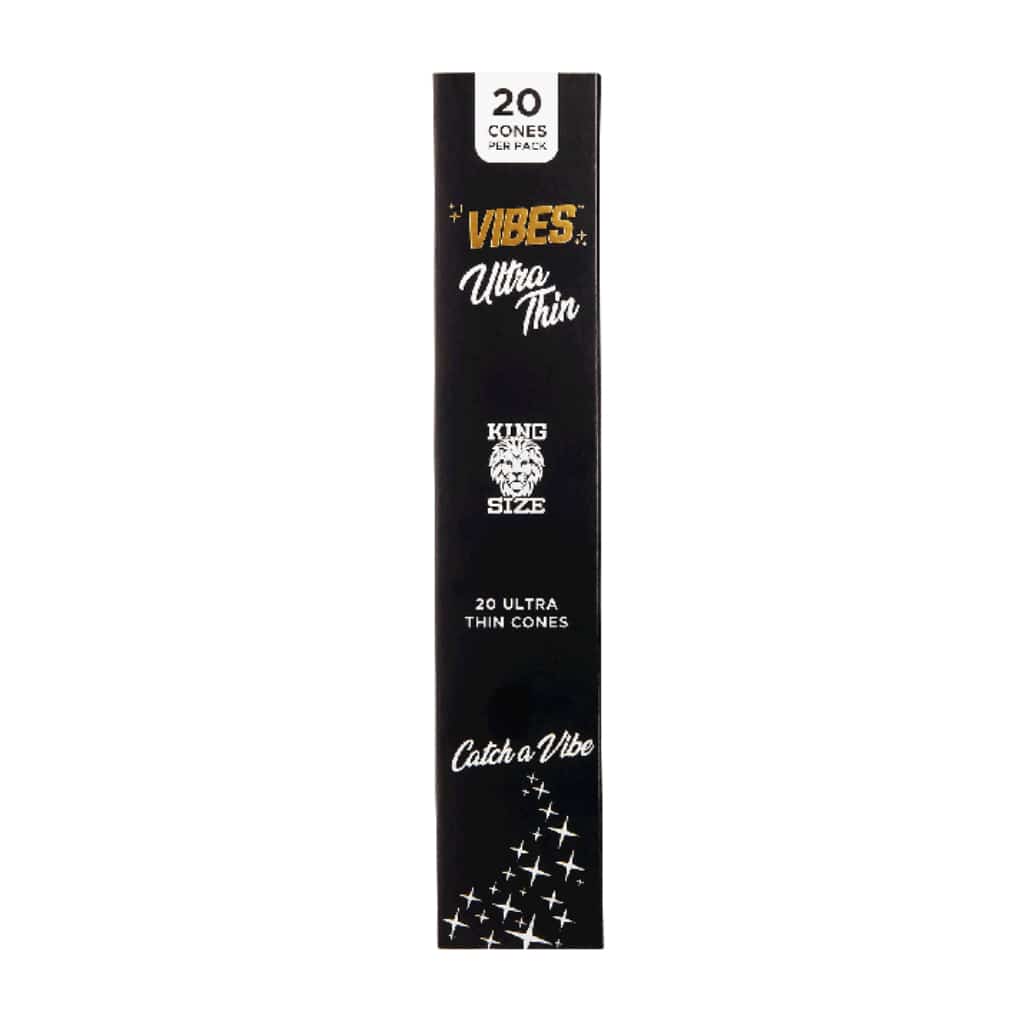 Vibes King Size Ultra Thin Cones - 20pk - Smoke Shop Wholesale. Done Right.