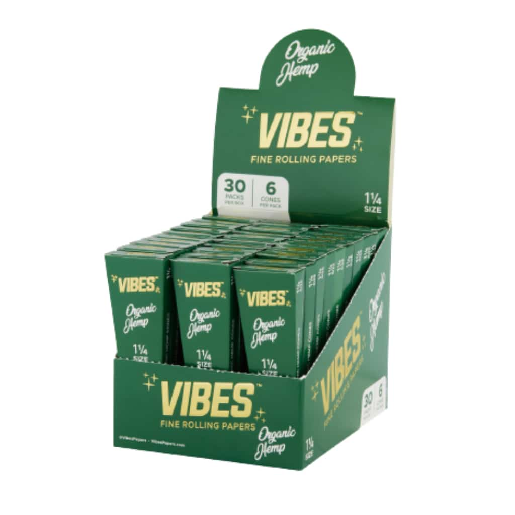 Vibes Organic Hemp Cones - Smoke Shop Wholesale. Done Right.