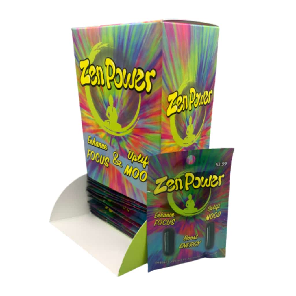Zen Power 2pk 24ct Display - Smoke Shop Wholesale. Done Right.