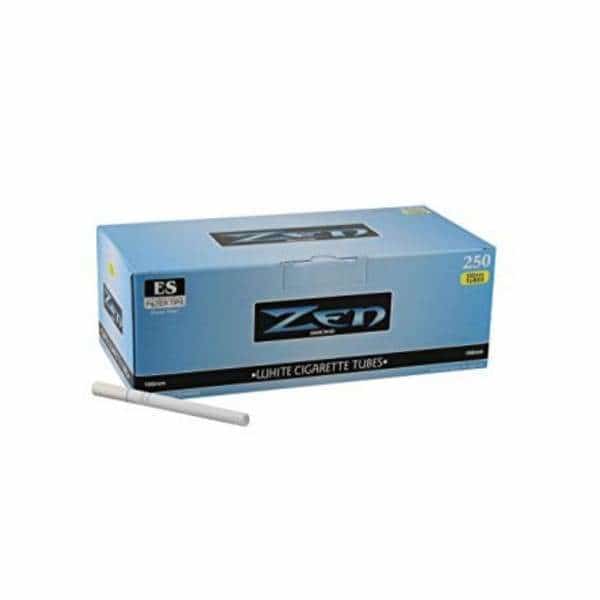 Zen White Cigarette Tubes 100mm - Smoke Shop Wholesale. Done Right.
