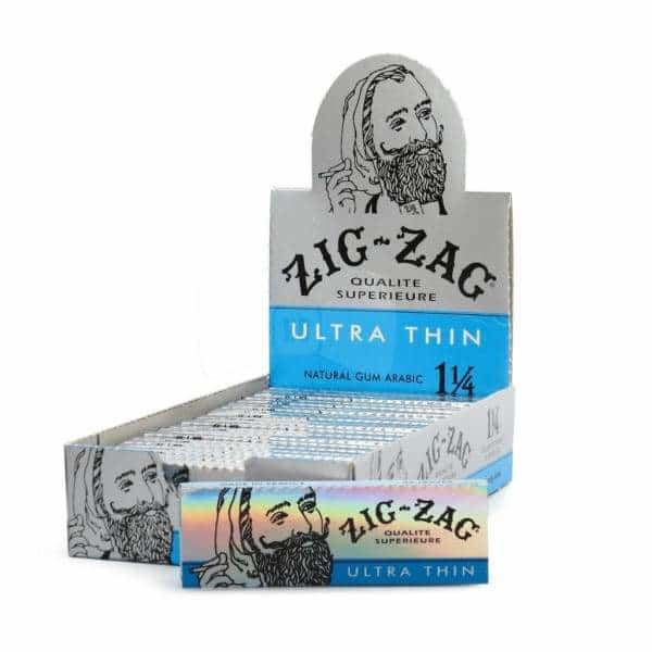 Zig Zag Ultra-Thin 1 1/4 Rolling Papers - Smoke Shop Wholesale. Done Right.