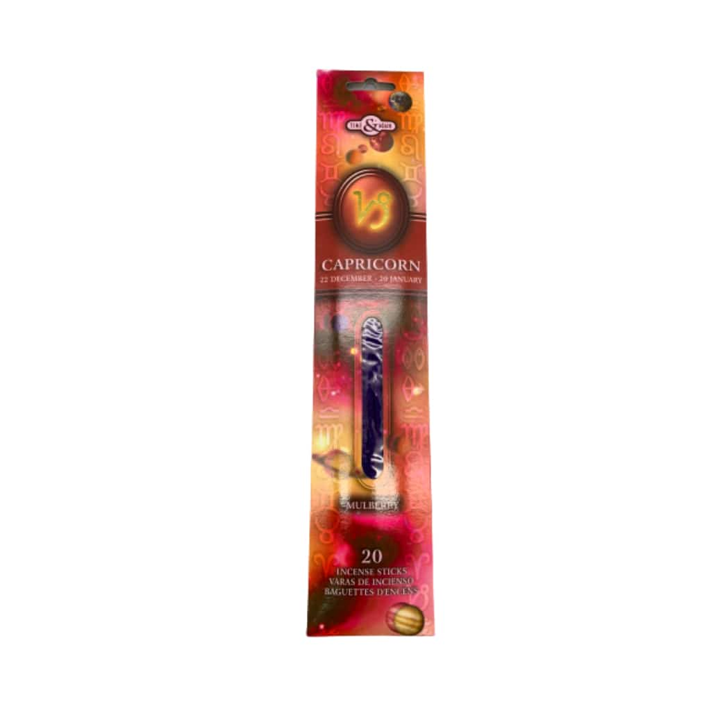 Zodiac Capricorn Incense - Mulberry - Smoke Shop Wholesale. Done Right.