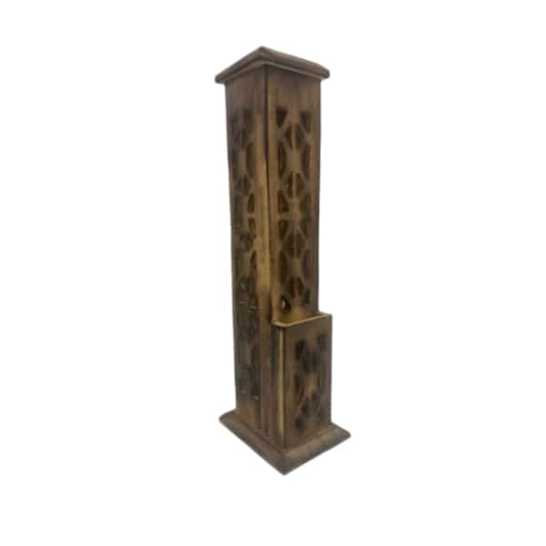 12’’ Wooden Incense Tower Burner - Smoke Shop Wholesale. Done Right.