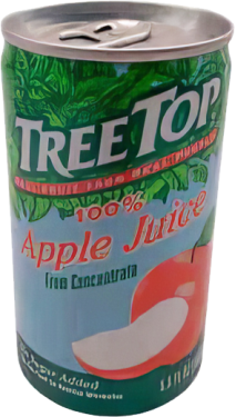 Tree Top Apple Juice Stash Can