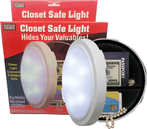 Closet Safe Light Stash Can