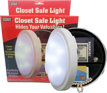 Closet Safe Light Stash Can