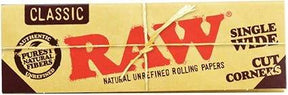 Raw Classic Cut Corners Single Wide Single Window 50ct Box