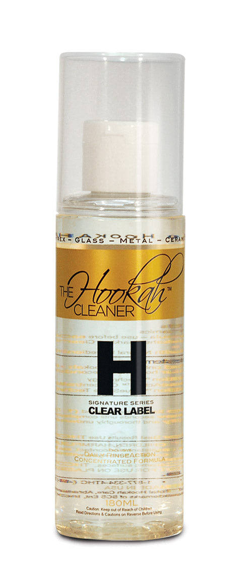 The Hookah Cleaner Clear Label  **CLOSEOUT**