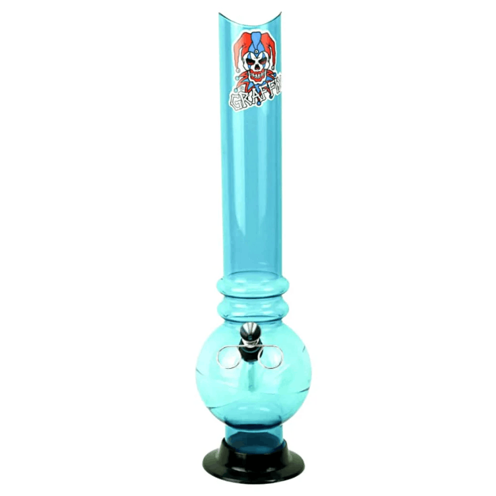 Graffix 21-inch Bubble Acrylic Pipe for wholesale to retail stores. Durable and lightweight, perfect for resellers and smoke shops