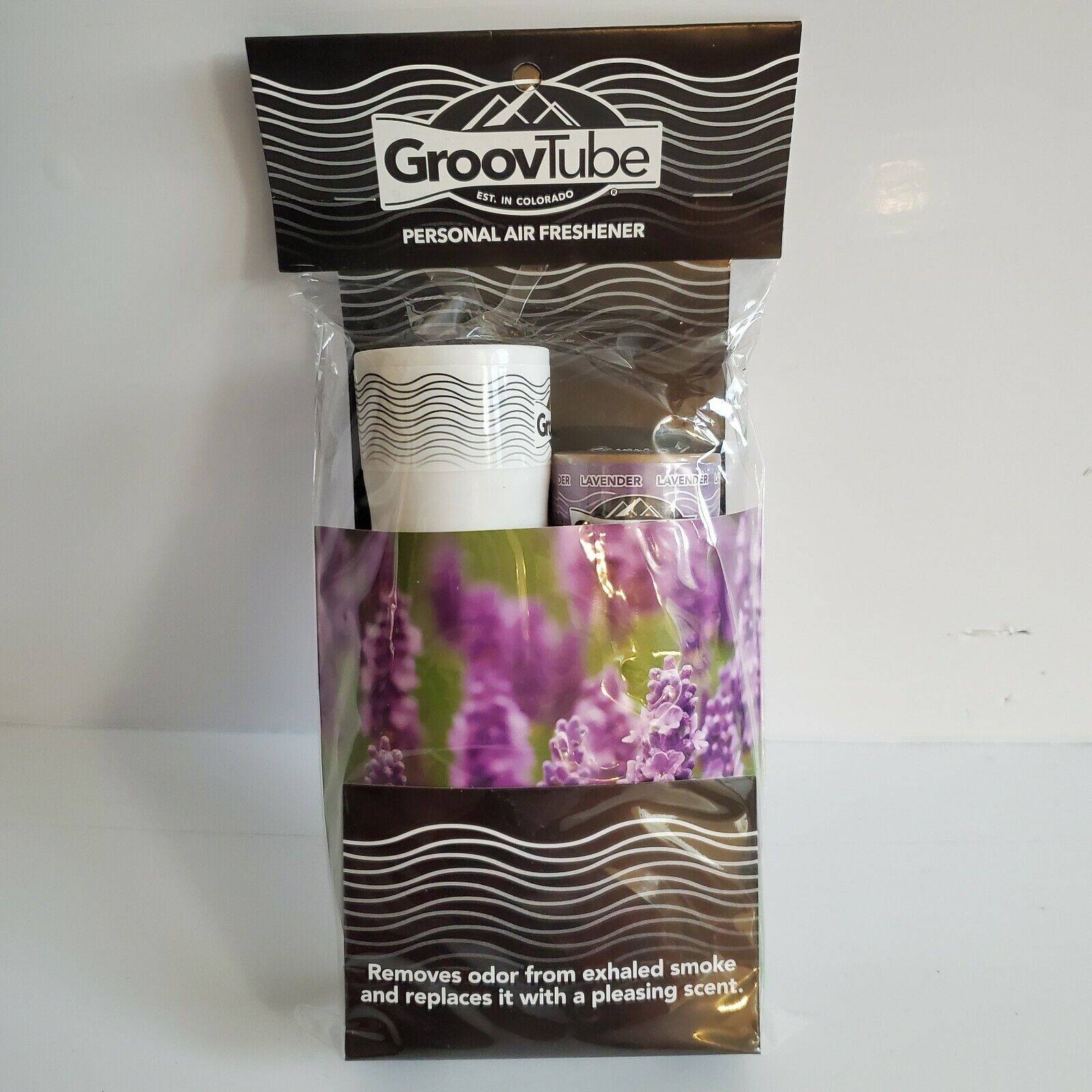 GroovTube Lavender Personal Air Freshener  **CLOSEOUT**