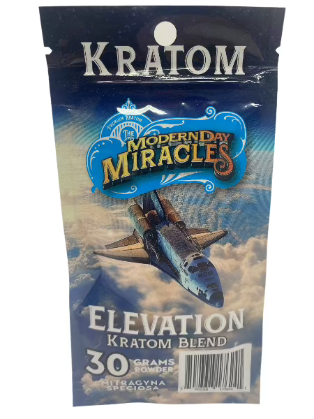 Modern Day Miracles Space Blends- Elevation White Kratom Cambodia Blend 30 Gram Powder