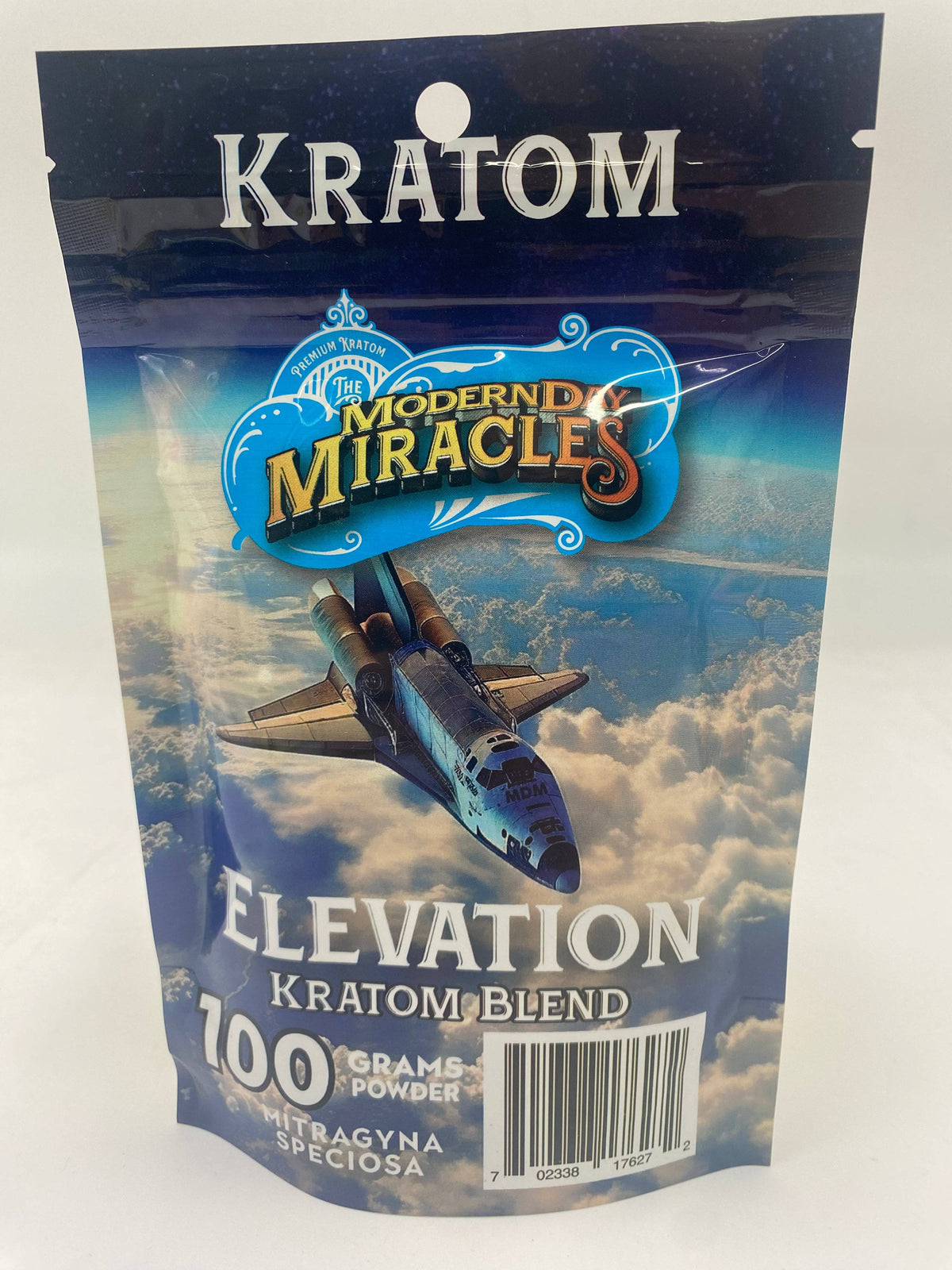 Modern Day Miracles Space Blends- Elevation White Kratom Cambodia Blend 100 Gram Powder