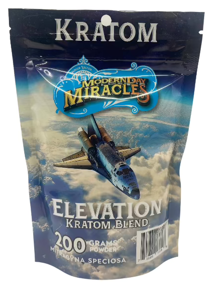 Modern Day Miracles Space Blends- Elevation White Kratom Cambodia Blend 200 Gram Powder