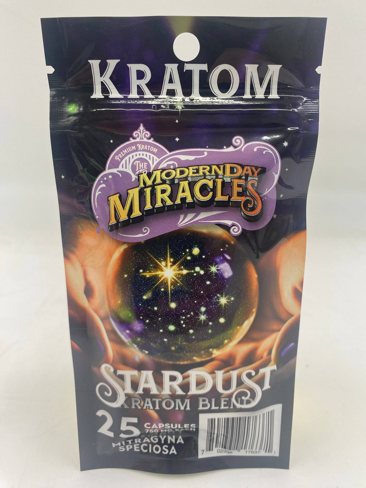 Modern Day Miracles Space Blends-Stardust Green Kratom Vietnam Blend 25ct Capsules