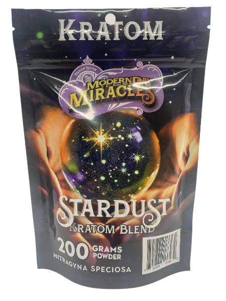 Modern Day Miracles Space Blends-Stardust Green Kratom Vietnam Blend 200 Gram Powder