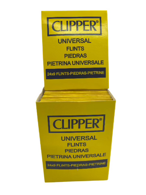 CLIPPER UNIVERSAL FLINTS  24 CT BOX