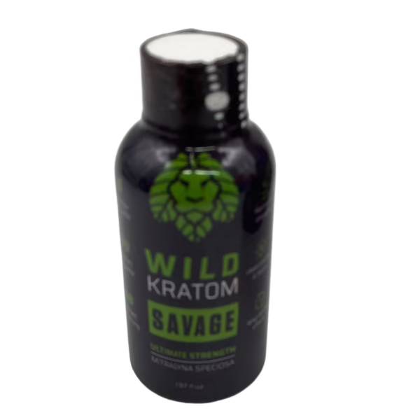 WILD KRATOM SAVAGE KRATOM SHOTS (280MG MIT / 400MG TOTAL) 12 CT DISPLAY