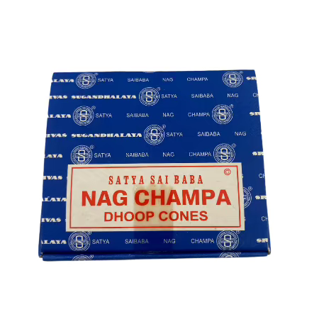 Satya Nag Champa Cone Incense 12 CT