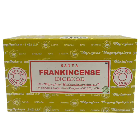 Satya 15g Frankincense Incense Sticks 12 ct Box