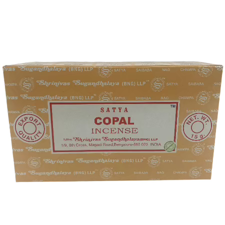 Satya 15g Copal Incense Sticks 12 CT Box