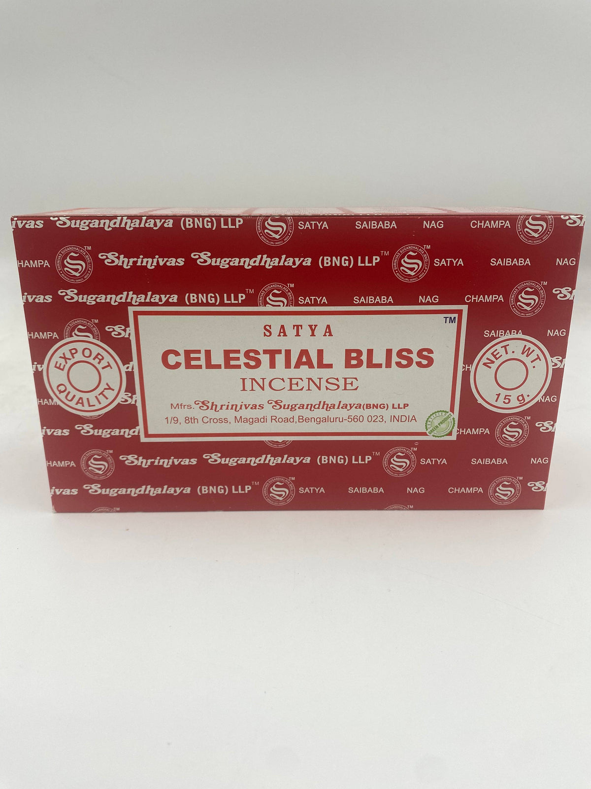 Satya 15g Celestial Bliss Incense Sticks 12 CT Box