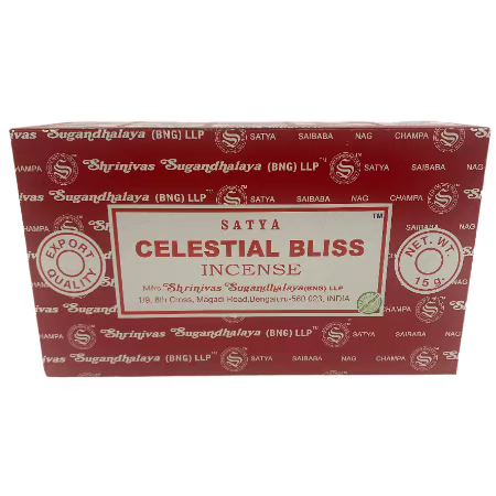 Satya 15g Celestial Bliss Incense Sticks 12 CT Box