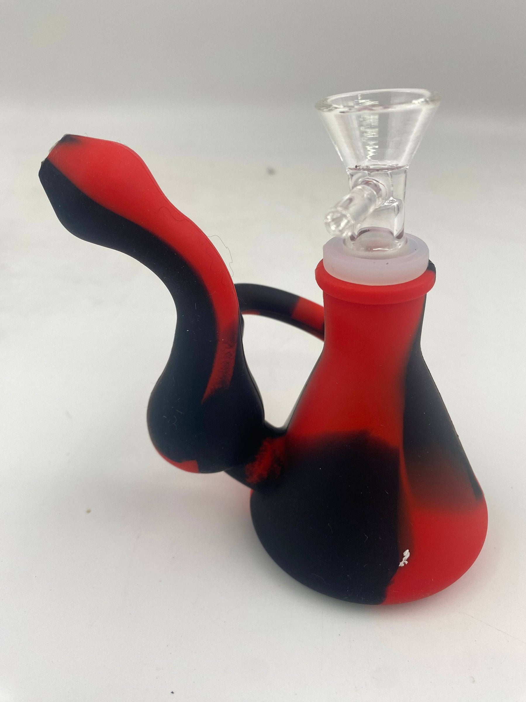 3.5" Silicone Recycler Water Pipe
