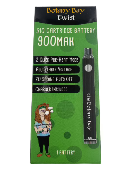 BOTANY BAY 900 MAH TWIST BATTERY 10 CT DISPLAY