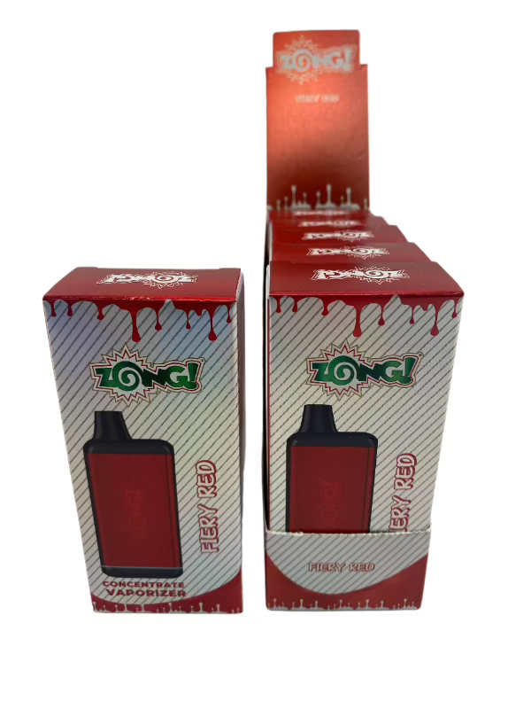 ZONG CONCENTRATE BATTERY FIERY RED 5 CT DISPLAY