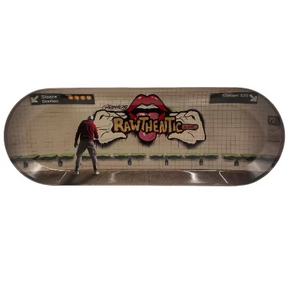 RAW SKATE DECK ROLLING TRAY NEW YORK GRAFFITI